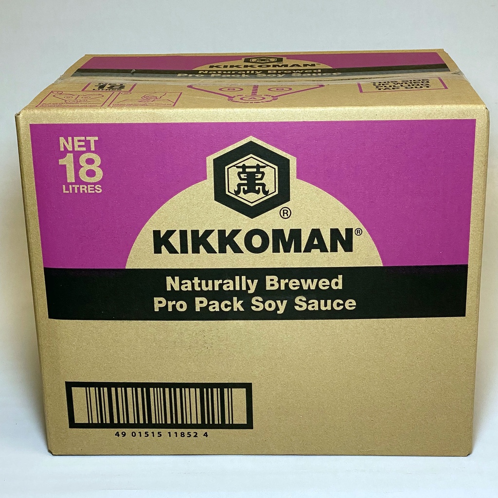 KIKKOMAN PRO PACK SOY SAUCE 18L (BOX)