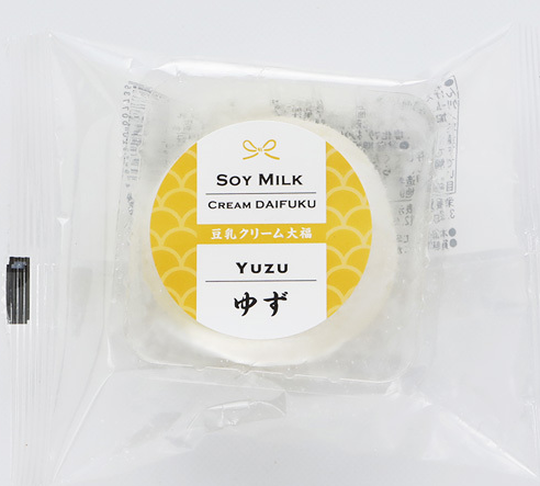 YUZU TONYU (SOY) CREAM DAIFUKU GF 10/60G (UNIT)