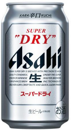 ASAHI BEER CAN <MADE IN JAPAN> 24/350ML (BOX)