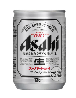 ASAHI SUPER DRY BEER 24/135ML (BOX)