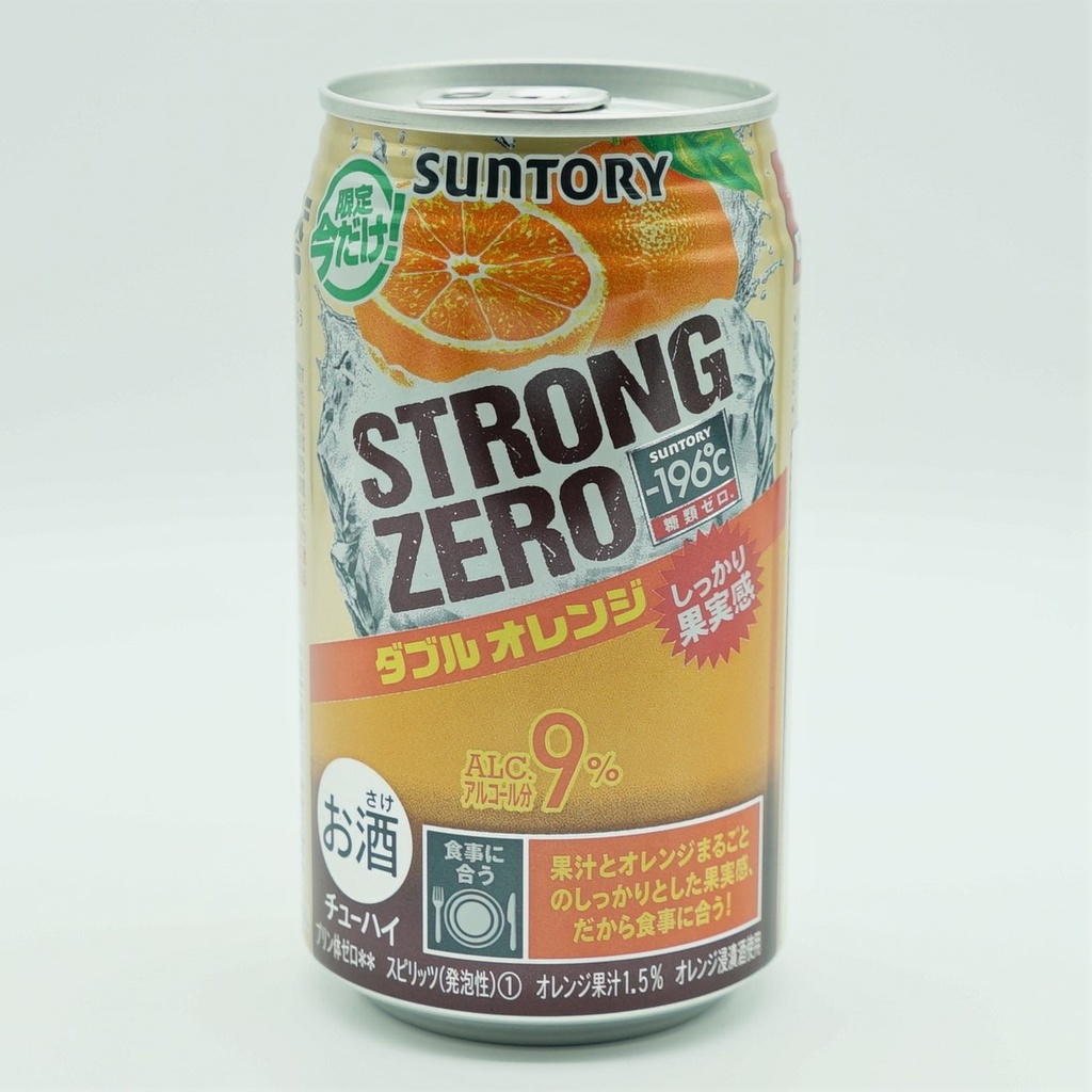 SUNTORY STRONG ZERO ORANGE 24/350ML (BOX)