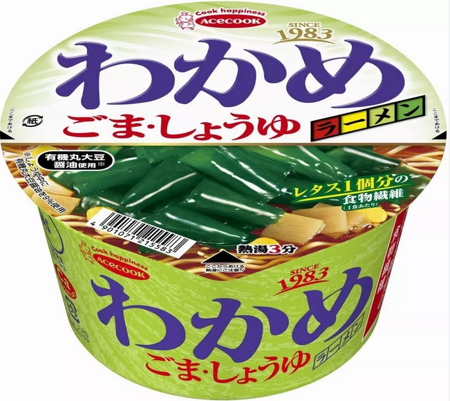 ACE COOK Wakame Ramen Goma Shoyu (BOX)