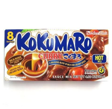 HOUSE KOKUMARO CURRY <HOT> 10/140G (UNIT)