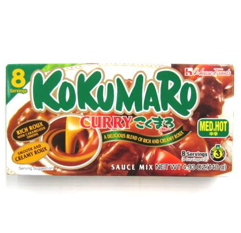 HOUSE KOKUMARO CURRY <M-HOT> 10/140G (UNIT)