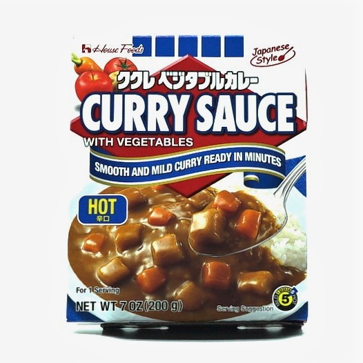 HOUSE KUKURE CURRY <HOT> 10/200G (UNIT)