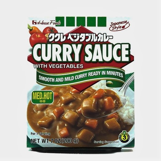 HOUSE KUKURE CURRY <M-HOT> 10/200G (UNIT)