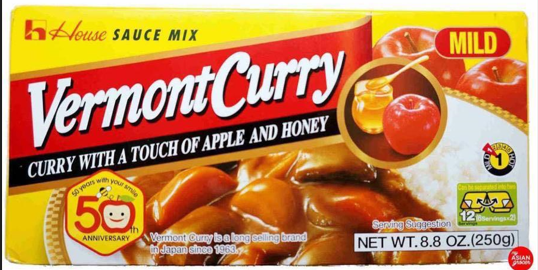 HOUSE VERMONT CURRY <MILD> 10/230G (UNIT)