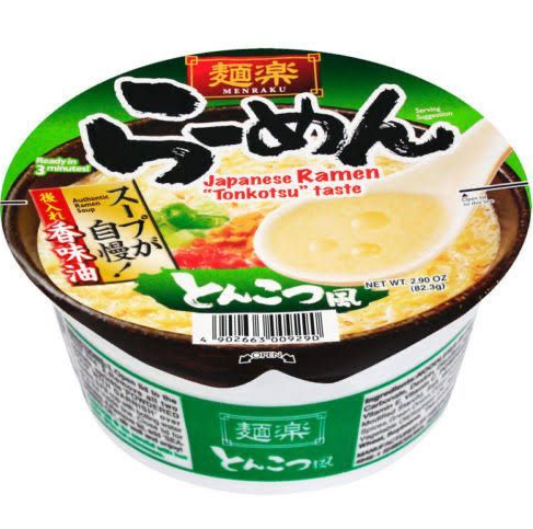 HIKARI MENRAKU <CUP> RAMEN TONKOTSU STYLE 12/82.3G[1]