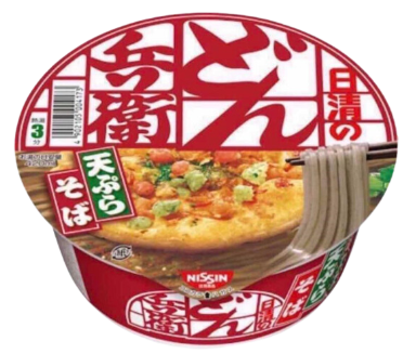 NISSIN DONBEI TEMPURA SOBA 12/100G (BOX)