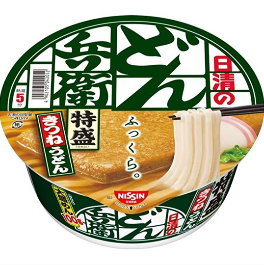 NISSIN DONBEI TOKUMORI KITSUNE UDON 12/131G (BOX)