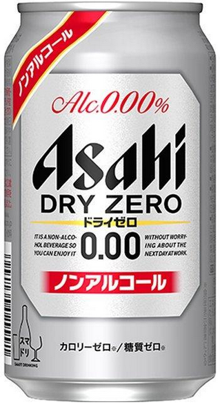 ASAHI DRY ZERO NON ALCOHOL <SILVER> 24/350ML (BOX)