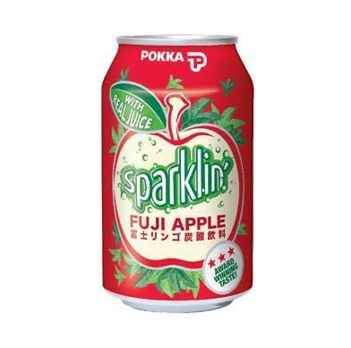 POKKA SPARKLING FUJI APPLE 325MLX24 [1]