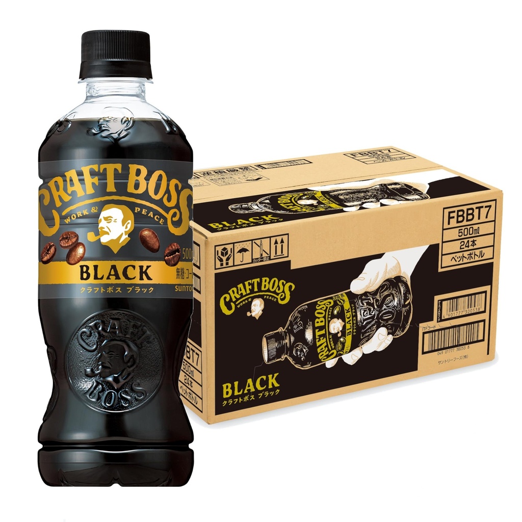 SUNTORY BOSS <CRAFT BLACK> 24/500ML (BOX)