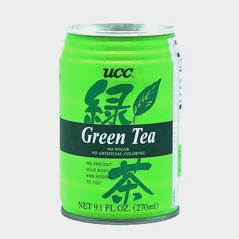 UCC GREEN TEA 330ML X 24 (CTN)