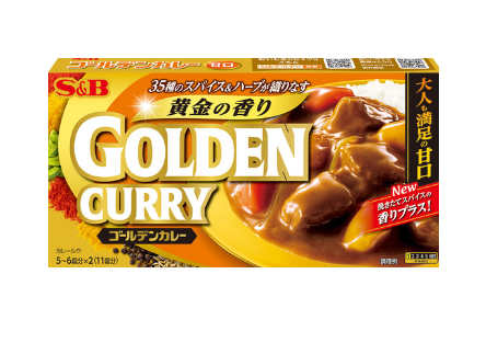 SB <OUGON NO KAORI> GOLDEN CURRY <MILD> 10/198G [6]