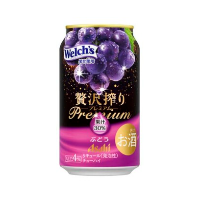 ASAHI ZEITAKU SHIBORI GRAPE 24/350ML