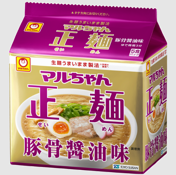 MARUCHAN SEIMEN TONKOTSU SHOYU 5P 6/505G (BOX) [3]