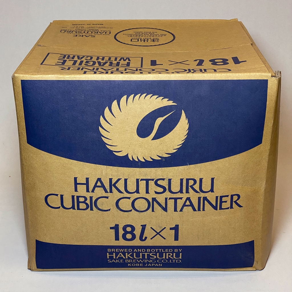 [L-HAT001] HAKUTSURU Junmai shu 18L (CASK)