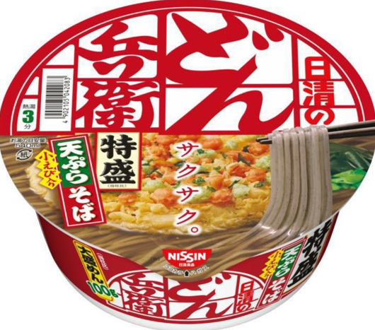 [RD-NIS019] NISSIN DONBEI TOKUMORI TEMPURA SOBA 12/142G (BOX)