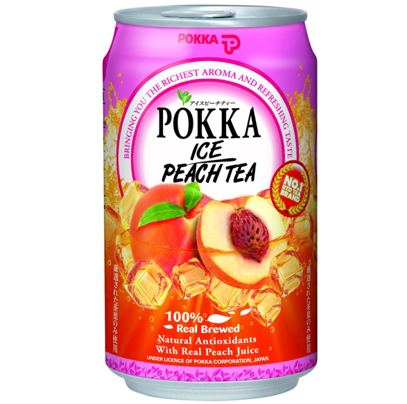 [S-POK016] POKKA PEACH TEA 300MLX24 [1]